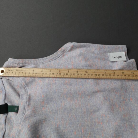 Wild Fable Womens Tank Top Large Blue Muscle Crop Open Back Clean Girl Basic - Picture 8 of 10